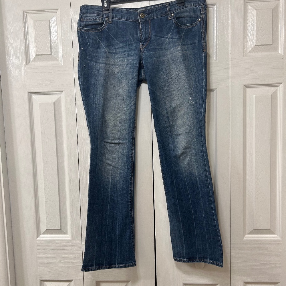 Old navy rock star mid rise jeans